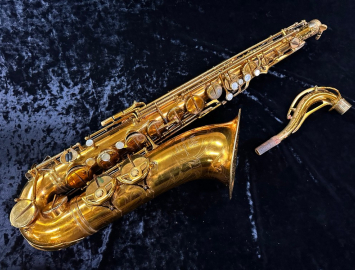 Vintage SML King Marigaux Tenor Saxophone in Gold Lacquer Finish, Serial #34289